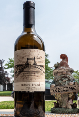 New Bridge Image now on Wine Bottle